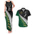 Custom South Africa and Aotearoa Rugby Couples Matching Tank Maxi Dress And Hawaiian Shirt Springboks Black Fern Maori Vibe LT9 Black - Polynesian Pride