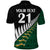 Custom South Africa and Aotearoa Rugby Polo Shirt Springboks Black Fern Maori Vibe LT9 - Polynesian Pride