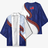 Ula Fala Red Samoa Chief Kimono Samoan Art Black Tribal
