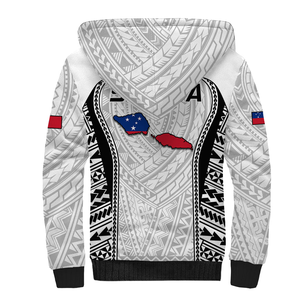 Samoa Rugby Sherpa Hoodie Go Champions World Cup 2023 Polynesian Unique LT9 - Polynesian Pride