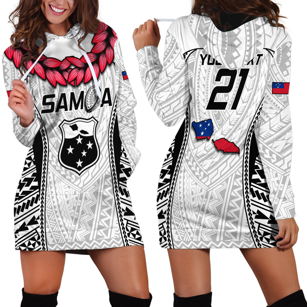 Custom Samoa Rugby Hoodie Dress Go Champions World Cup 2023 Polynesian Unique LT9 - Polynesian Pride