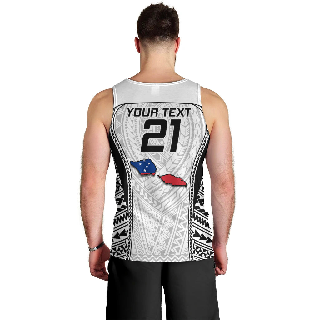 Custom Samoa Rugby Men Tank Top Go Champions World Cup 2023 Polynesian Unique LT9 - Polynesian Pride