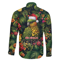 Meri Kirihimete Kakapo Family Matching Mermaid Dress and Hawaiian Shirt New Zealand Christmas with Tropical Vibe LT9 - Polynesian Pride