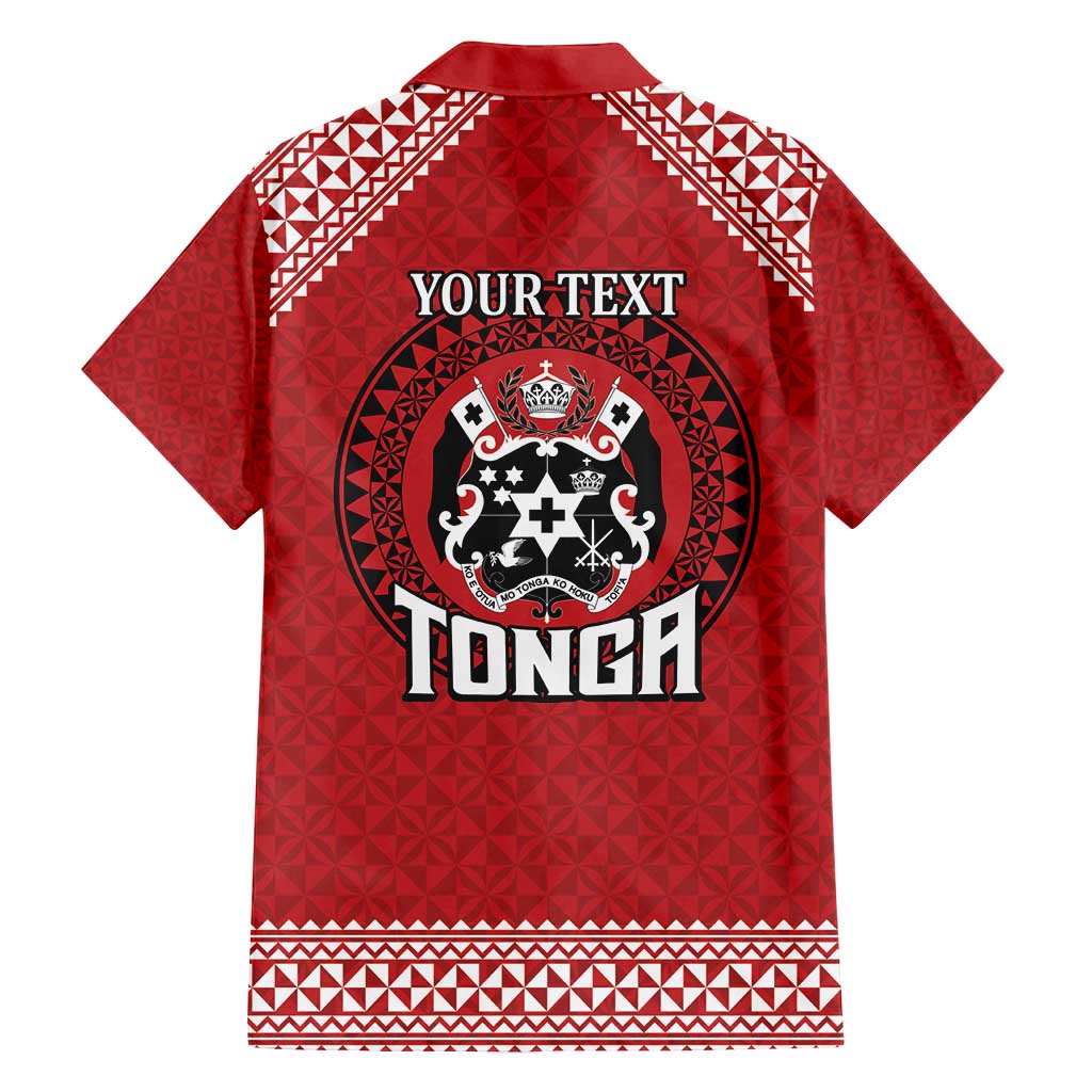 Tonga Rugby XIII Custom Family Matching Summer Maxi Dress and Hawaiian Shirt Mate Ma'a Tonga with Ngatu Pattern LT9 - Polynesian Pride