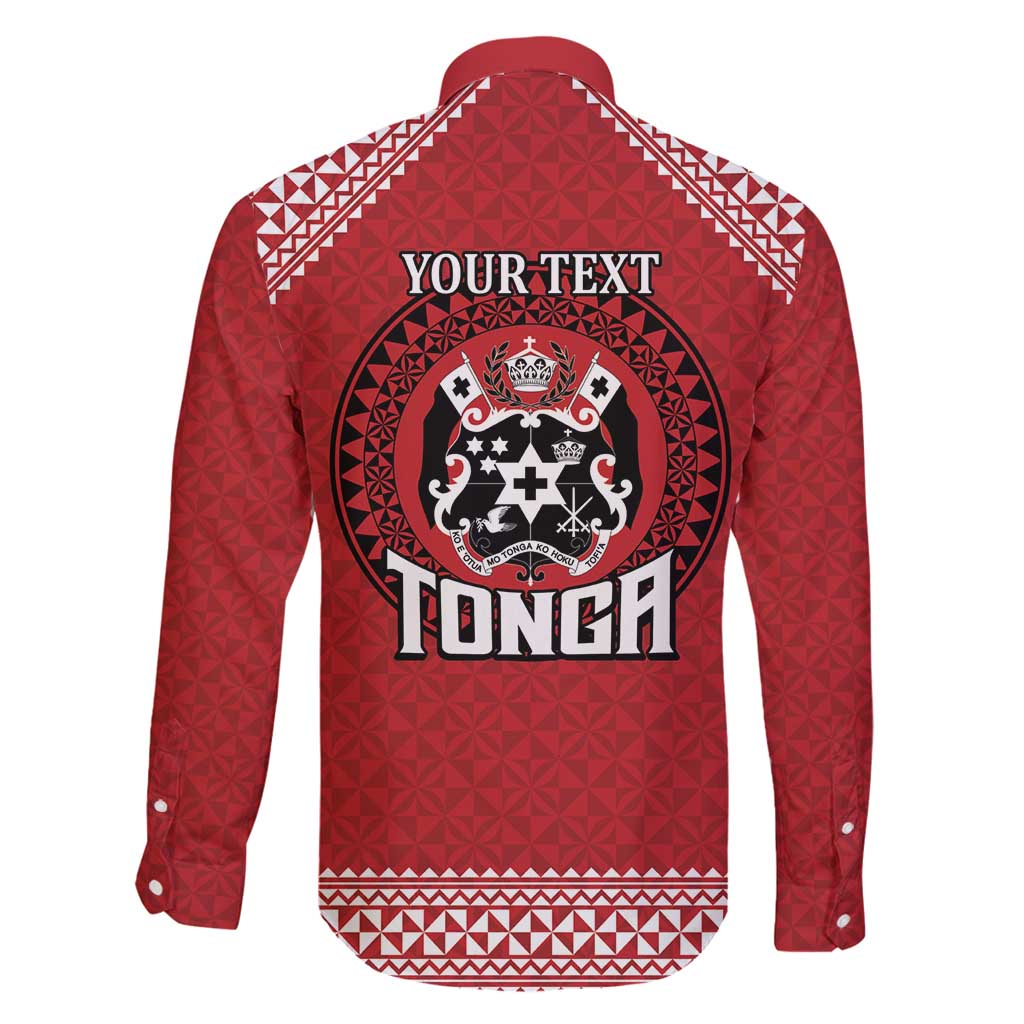 Tonga Rugby XIII Custom Family Matching Summer Maxi Dress and Hawaiian Shirt Mate Ma'a Tonga with Ngatu Pattern LT9 - Polynesian Pride