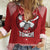 Tonga Rugby XIII Custom Women Casual Shirt Mate Ma'a Tonga with Ngatu Pattern