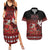 Custom Tonga 676 Haʻamonga ʻa Maui Couples Matching Summer Maxi Dress and Hawaiian Shirt Tongan Sipi Tau Unique Dance