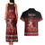 Custom Tonga 676 Haʻamonga ʻa Maui Couples Matching Tank Maxi Dress and Hawaiian Shirt Tongan Sipi Tau Unique Dance