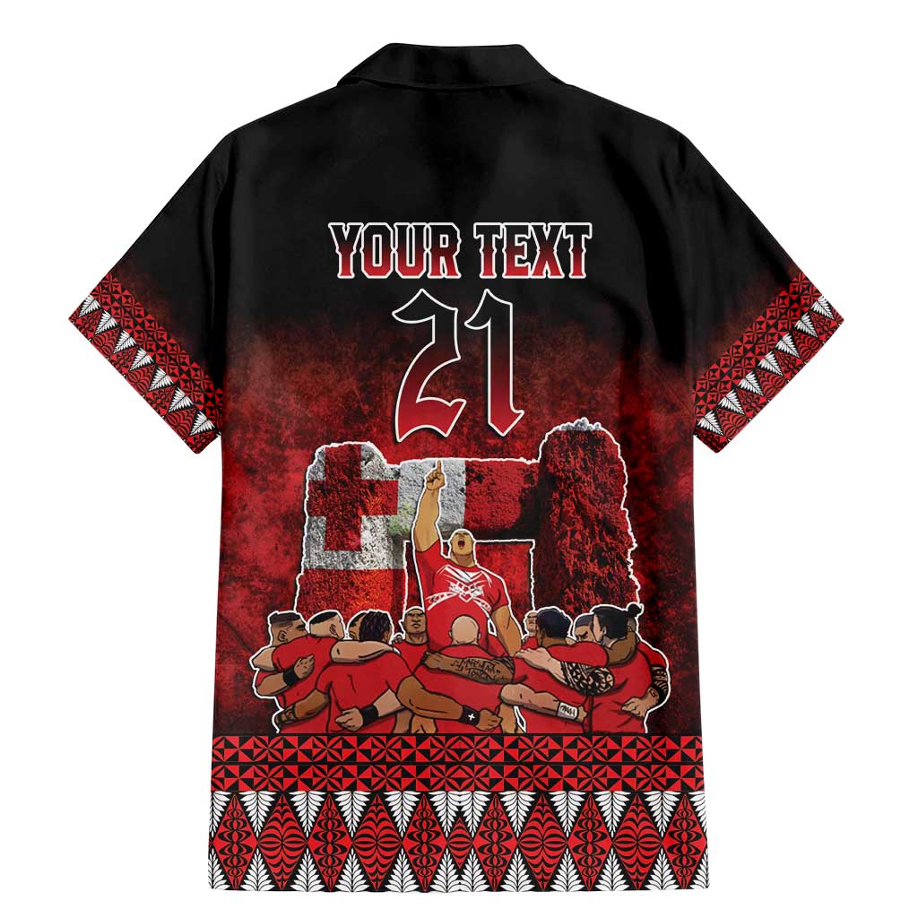 Custom Tonga 676 Haʻamonga ʻa Maui Family Matching Mermaid Dress and Hawaiian Shirt Tongan Sipi Tau Unique Dance