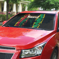 Vanuatu 46th Year Anniversary Auto Sun Shade Tamtam Slit Drums Long God Yumi Stanap LT9 - Polynesian Pride