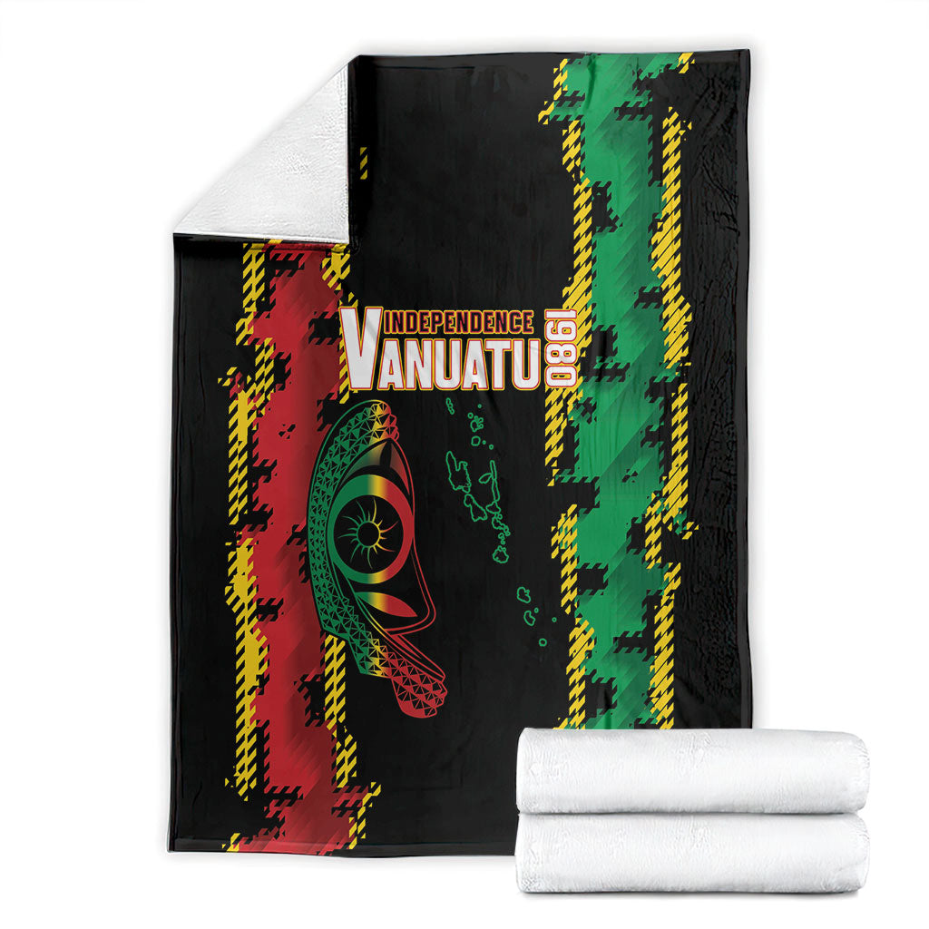 Vanuatu 46th Year Anniversary Blanket Tamtam Slit Drums Long God Yumi Stanap LT9 - Polynesian Pride