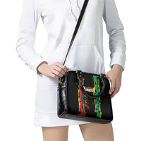 Vanuatu 46th Year Anniversary Shoulder Handbag Tamtam Slit Drums Long God Yumi Stanap LT9 - Polynesian Pride