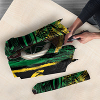 Vanuatu 46th Year Anniversary Umbrella Vintage Grunge Vanuatu Flag Heritage LT9 - Polynesian Pride