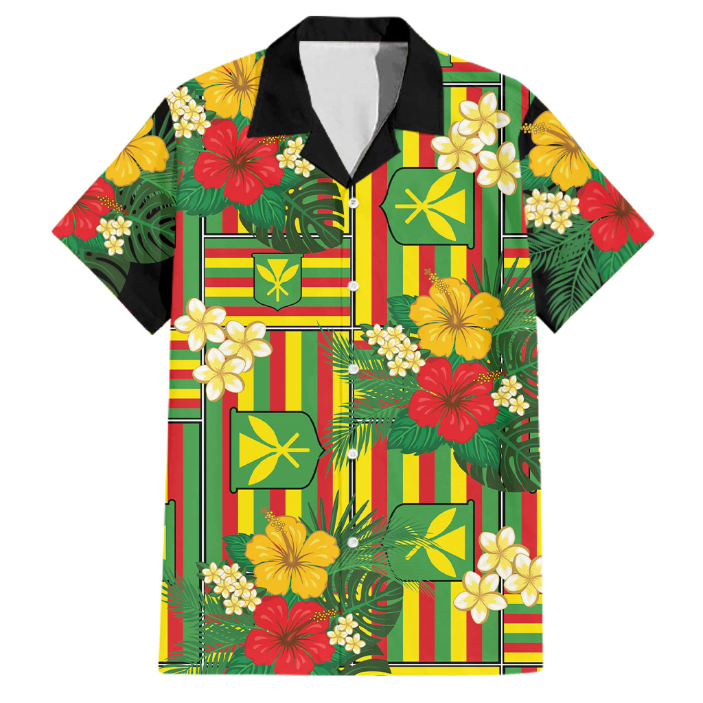 Hawaii Kanaka Maoli Hibiscus Family Matching Mermaid Dress and Hawaiian Shirt Hawaiian Flag Motif