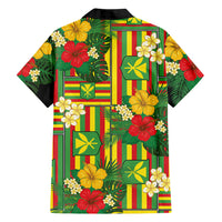 Hawaii Kanaka Maoli Hibiscus Hawaiian Shirt Hawaiian Flag Motif