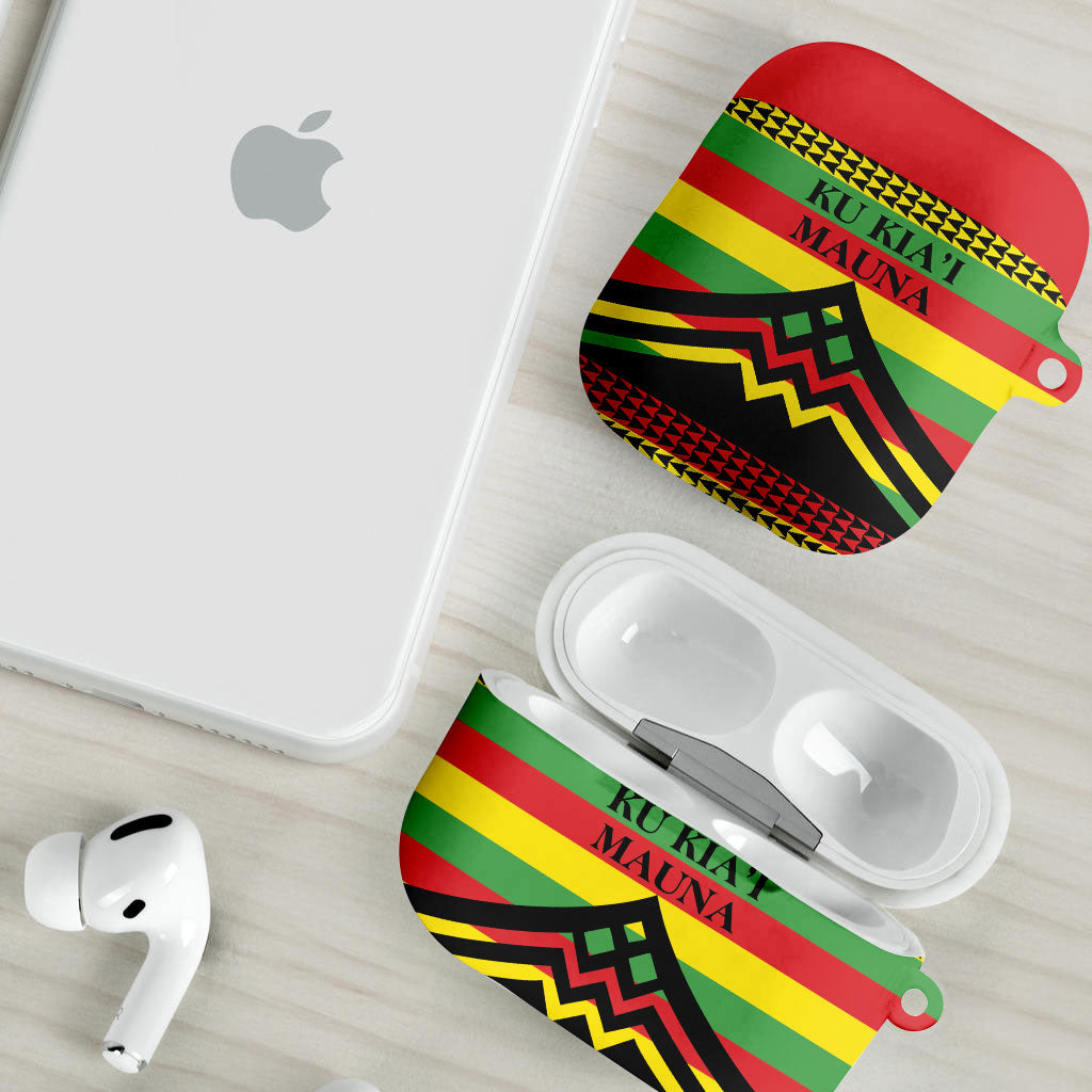 Hawaii Ku Kia'i Mauna AirPods Case Hawaiian Kanaka Maoli Motif