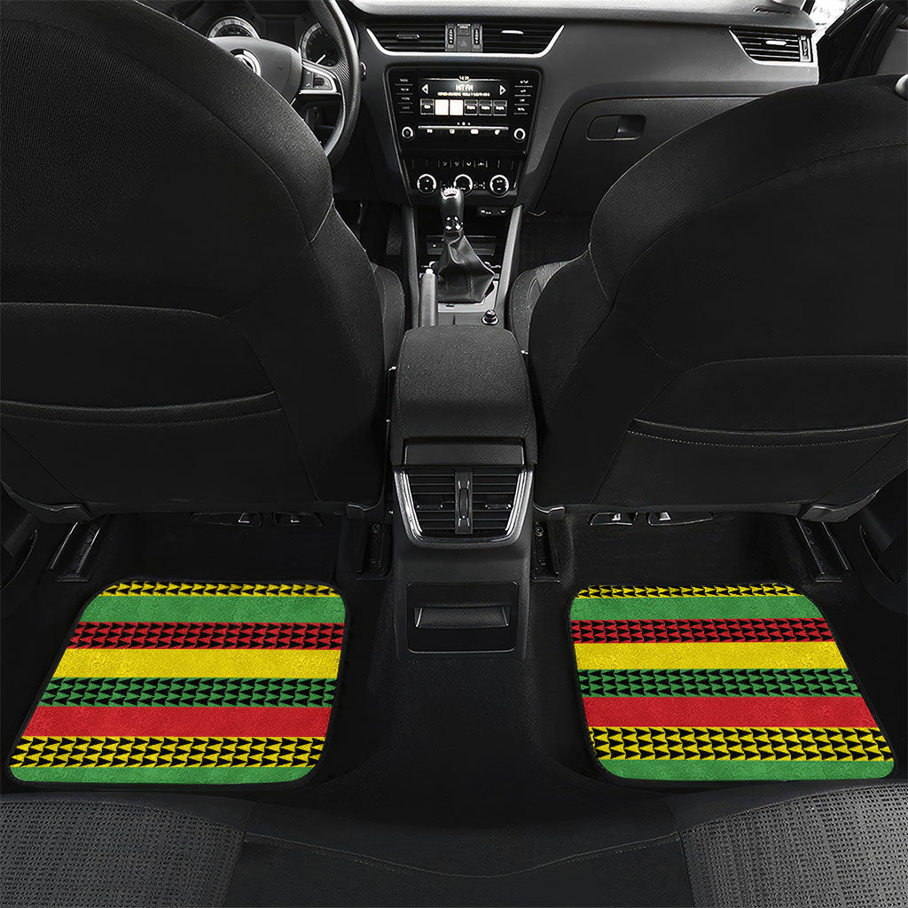 Hawaii Ku Kia'i Mauna Personalized Car Mats Hawaiian Kanaka Maoli Motif