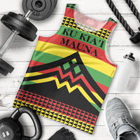 Hawaii Ku Kia'i Mauna Personalized Men Tank Top Hawaiian Kanaka Maoli Motif