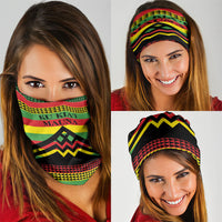 Hawaii Ku Kia'i Mauna Neck Gaiter Hawaiian Kanaka Maoli Motif