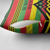 Hawaii Ku Kia'i Mauna Pillow Cover Hawaiian Kanaka Maoli Motif