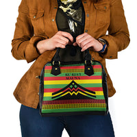 Hawaii Ku Kia'i Mauna Shoulder Handbag Hawaiian Kanaka Maoli Motif