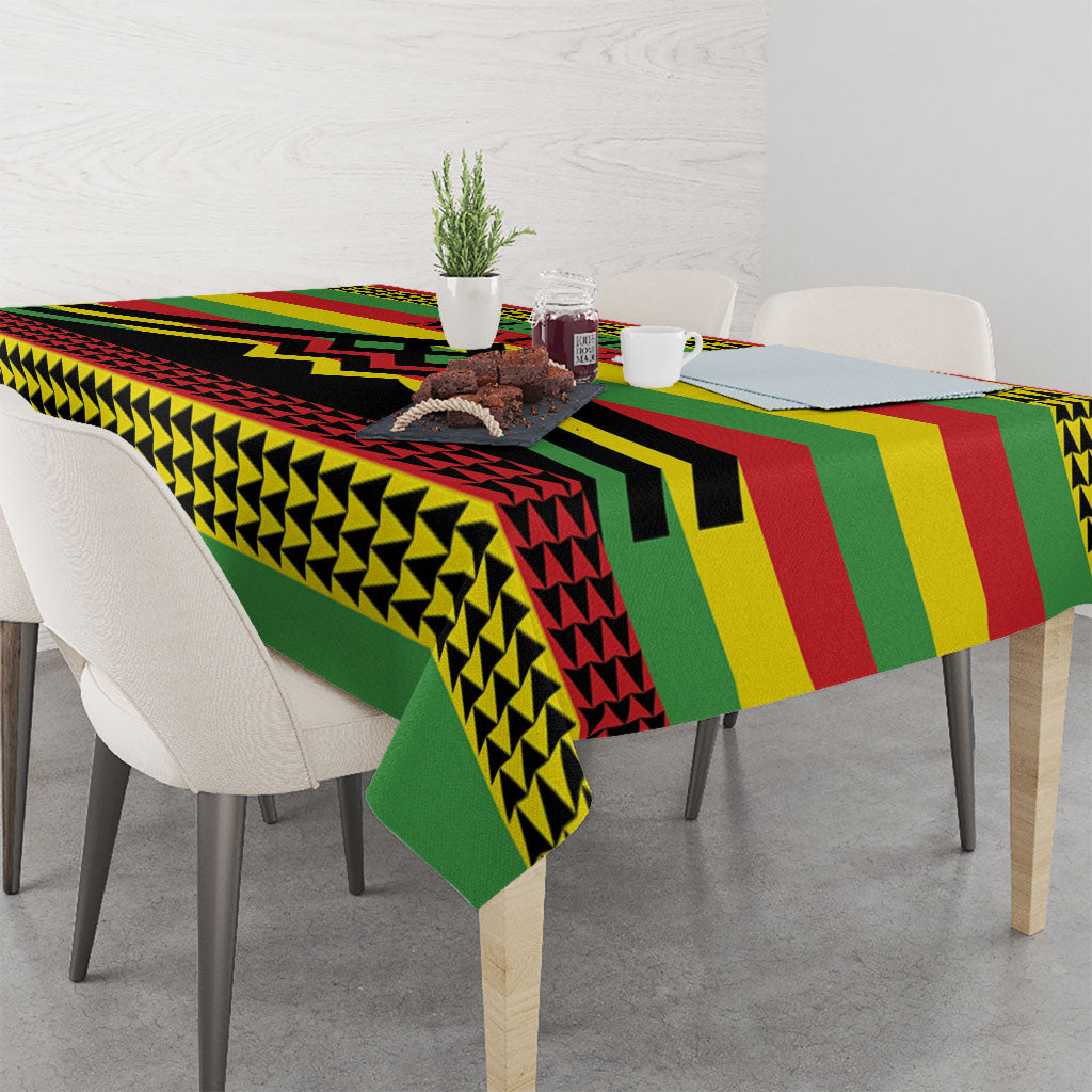 Hawaii Ku Kia'i Mauna Tablecloth Hawaiian Kanaka Maoli Motif