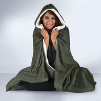 Hawaii Ohia Lehua Squares Hooded Blanket Hawaiian Quilt Inspired Floral Pattern