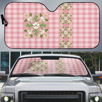 Akala Hamele Hawai'i Palaka Squares Maile Leaf Auto Sun Shade Flowers Hawaiian Quilt Patterns