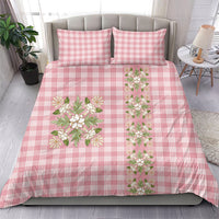 Akala Hamele Hawai'i Palaka Squares Maile Leaf Bedding Set Flowers Hawaiian Quilt Patterns