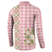 Akala Hamele Hawai'i Palaka Squares Maile Leaf Button Sweatshirt Flowers Hawaiian Quilt Patterns