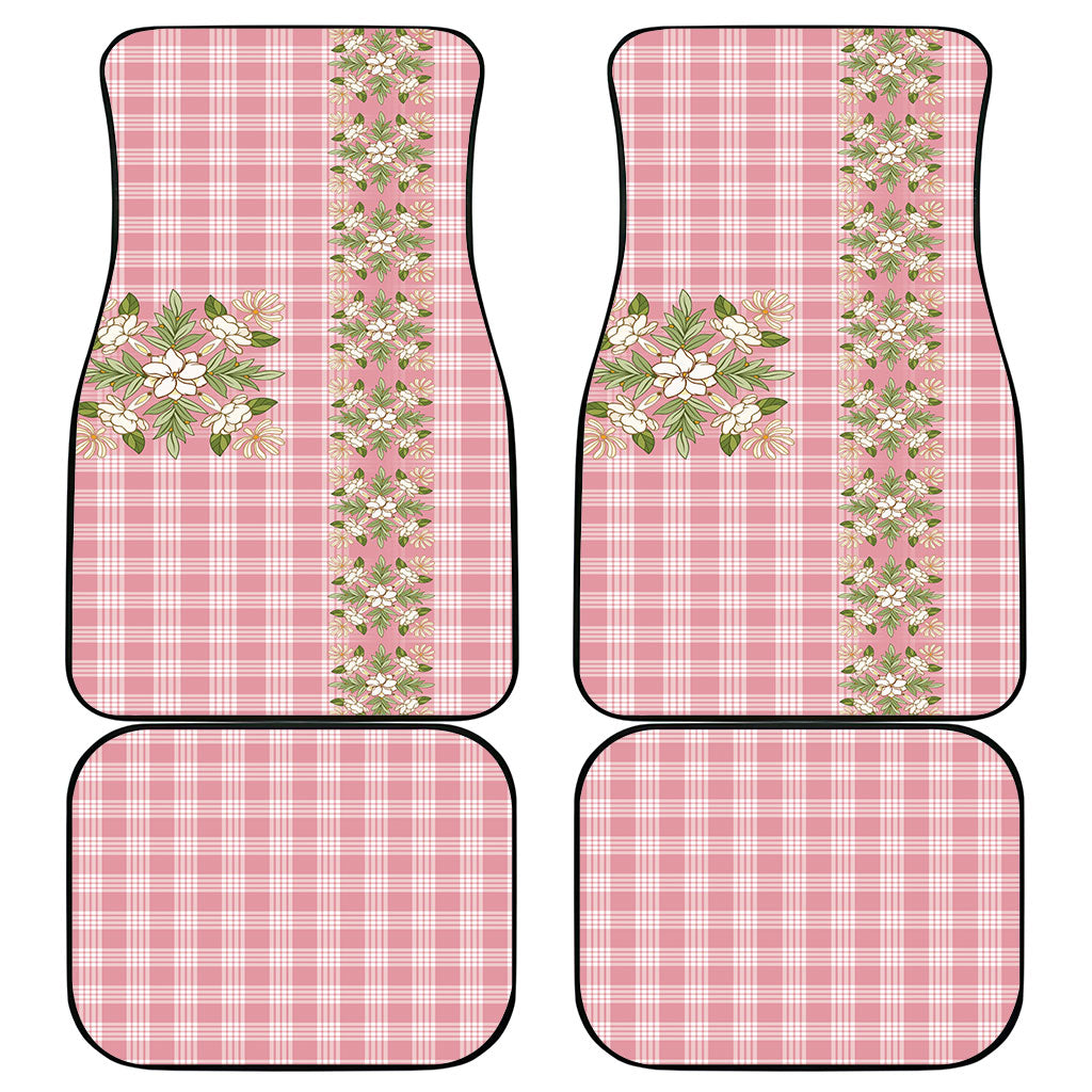Akala Hamele Hawai'i Palaka Squares Maile Leaf Car Mats Flowers Hawaiian Quilt Patterns