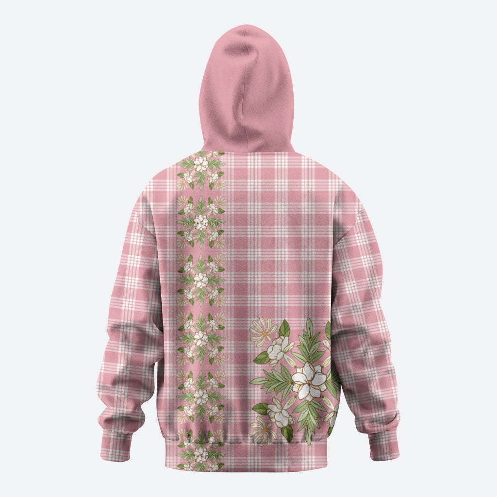 Akala Hamele Hawai'i Palaka Squares Maile Leaf Hoodie Flowers Hawaiian Quilt Patterns