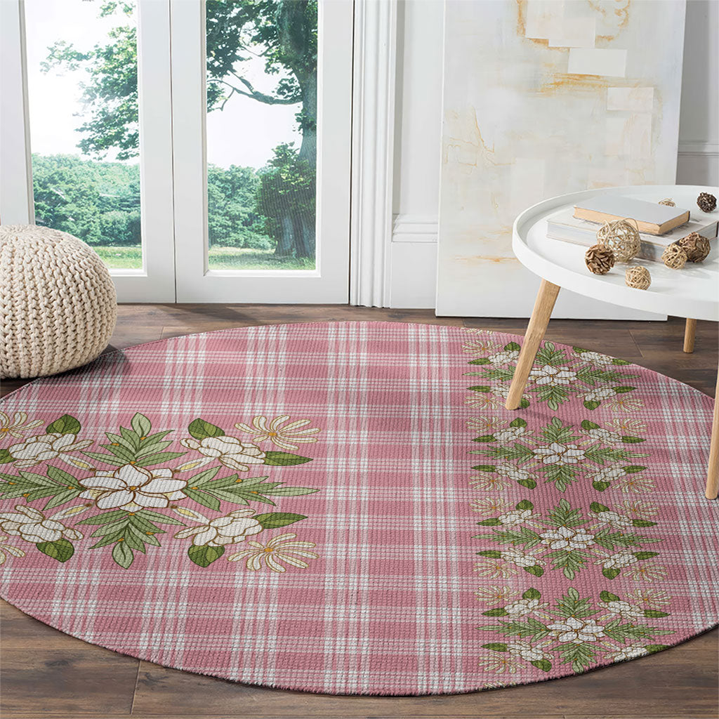 Akala Hamele Hawai'i Palaka Squares Maile Leaf Round Carpet Flowers Hawaiian Quilt Patterns
