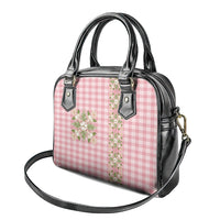 Akala Hamele Hawai'i Palaka Squares Maile Leaf Shoulder Handbag Flowers Hawaiian Quilt Patterns