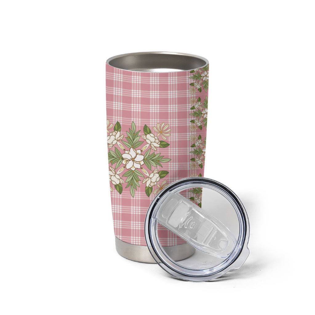 Akala Hamele Hawai'i Palaka Squares Maile Leaf Tumbler Cup Flowers Hawaiian Quilt Patterns