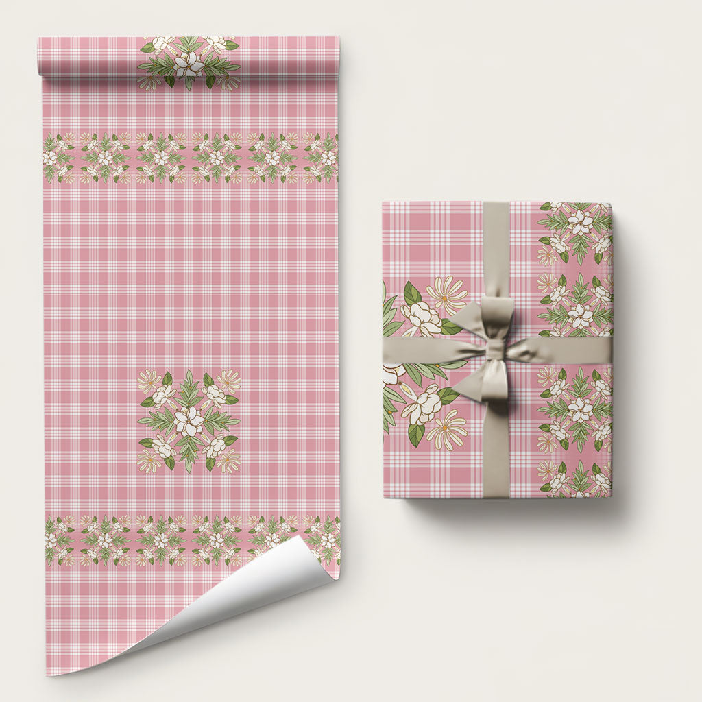 Akala Hamele Hawai'i Palaka Squares Maile Leaf Wrapping Paper Flowers Hawaiian Quilt Patterns