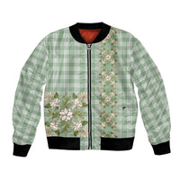 Liko Kukui Hawai'i Palaka Squares Maile Leaf Bomber Jacket Flowers Hawaiian Quilt Patterns