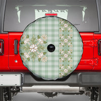 Liko Kukui Hawai'i Palaka Squares Maile Leaf Spare Tire Cover Flowers Hawaiian Quilt Patterns
