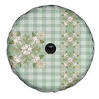Liko Kukui Hawai'i Palaka Squares Maile Leaf Spare Tire Cover Flowers Hawaiian Quilt Patterns
