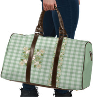 Liko Kukui Hawai'i Palaka Squares Maile Leaf Travel Bag Flowers Hawaiian Quilt Patterns