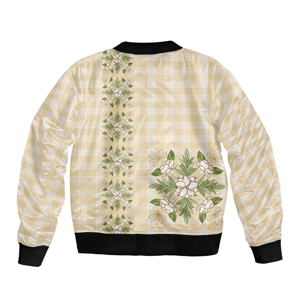 Melemele Ahiahia Hawai'i Palaka Squares Maile Leaf Bomber Jacket Flowers Hawaiian Quilt Patterns