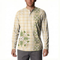 Melemele Ahiahia Hawai'i Palaka Squares Maile Leaf Button Sweatshirt Flowers Hawaiian Quilt Patterns