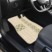 Melemele Ahiahia Hawai'i Palaka Squares Maile Leaf Car Mats Flowers Hawaiian Quilt Patterns