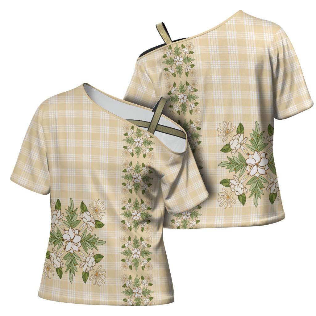 Melemele Ahiahia Hawai'i Palaka Squares Maile Leaf Cross Shoulder Shirt Flowers Hawaiian Quilt Patterns