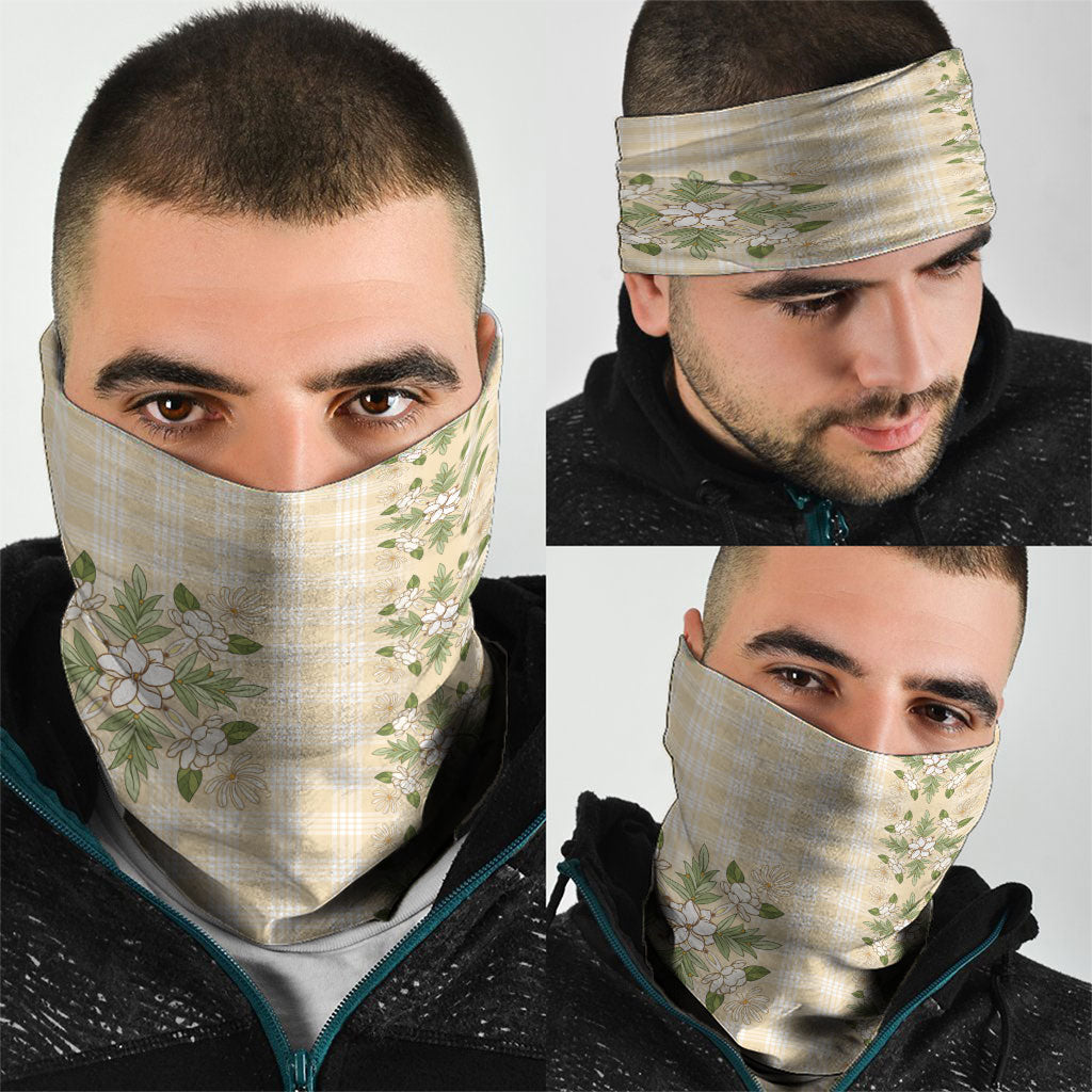 Melemele Ahiahia Hawai'i Palaka Squares Maile Leaf Neck Gaiter Flowers Hawaiian Quilt Patterns