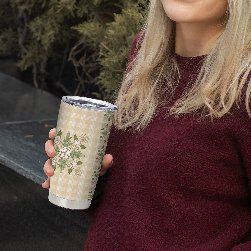 Melemele Ahiahia Hawai'i Palaka Squares Maile Leaf Tumbler Cup Flowers Hawaiian Quilt Patterns