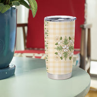 Melemele Ahiahia Hawai'i Palaka Squares Maile Leaf Tumbler Cup Flowers Hawaiian Quilt Patterns