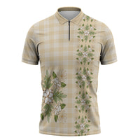 Melemele Ahiahia Hawai'i Palaka Squares Maile Leaf Zipper Polo Shirt Flowers Hawaiian Quilt Patterns