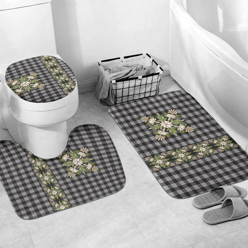 Pauli Hawai'i Palaka Squares Maile Leaf Bathroom Set Flowers Hawaiian Quilt Patterns