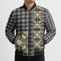 Pauli Hawai'i Palaka Squares Maile Leaf Bomber Puffer Jacket Flowers Hawaiian Quilt Patterns